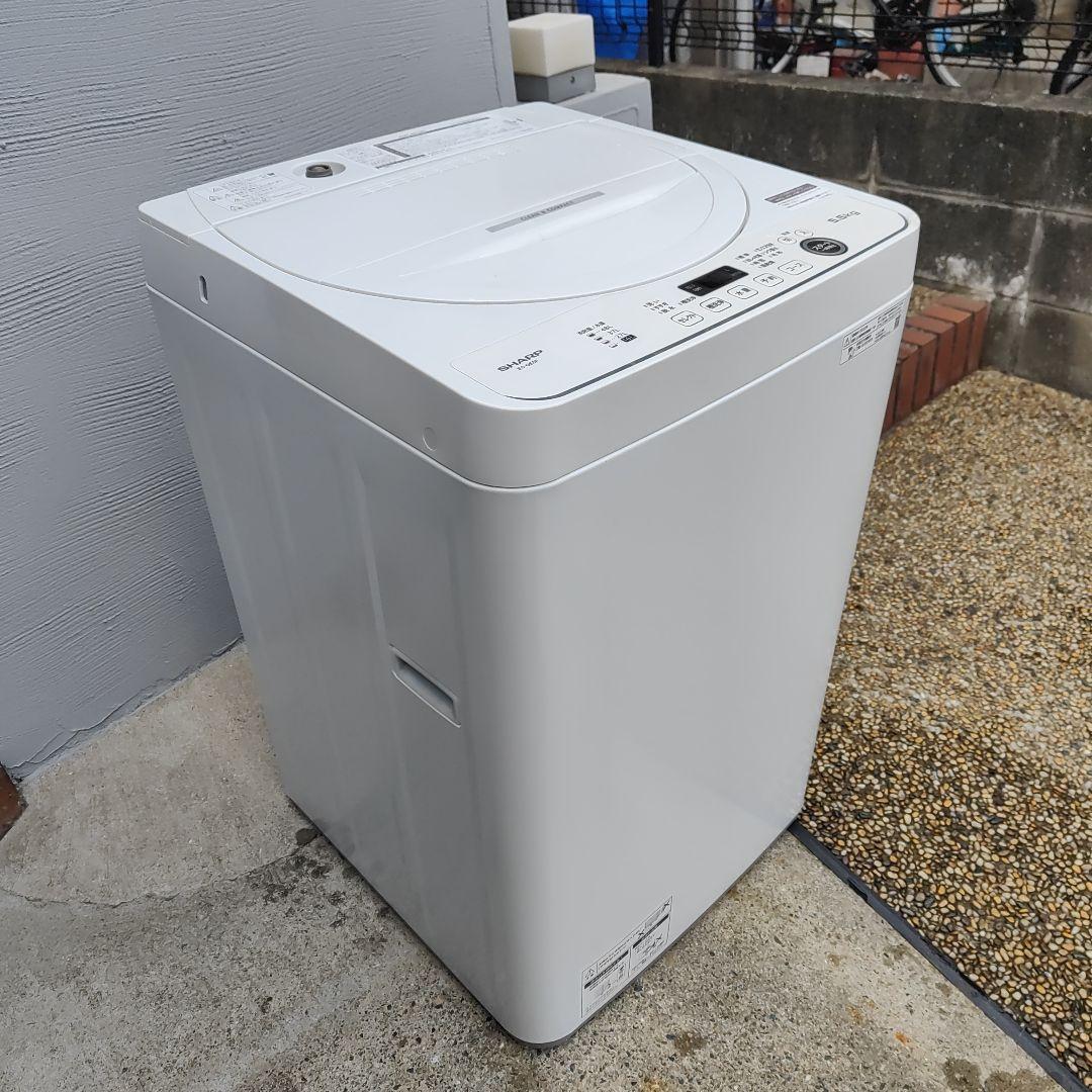 【hikari】SHARP 5.5k 全自動洗濯機 ES-GE5F-W