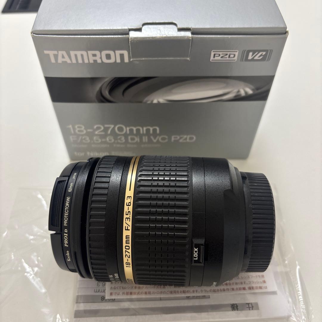 【中古美品】TAMRON 18-270mm F/3.5-6.3 ズームレンズ
