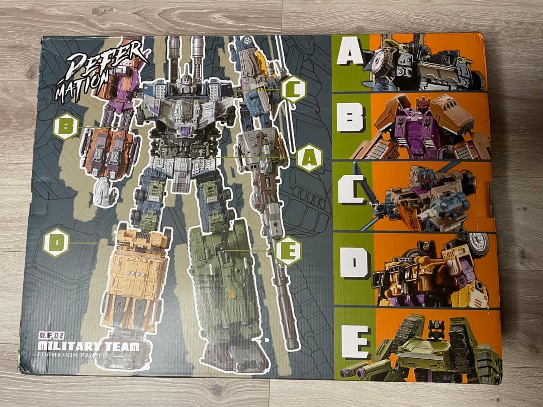 トランスフォーマー　JINBAO製 MILITARY TEAM　5体セット