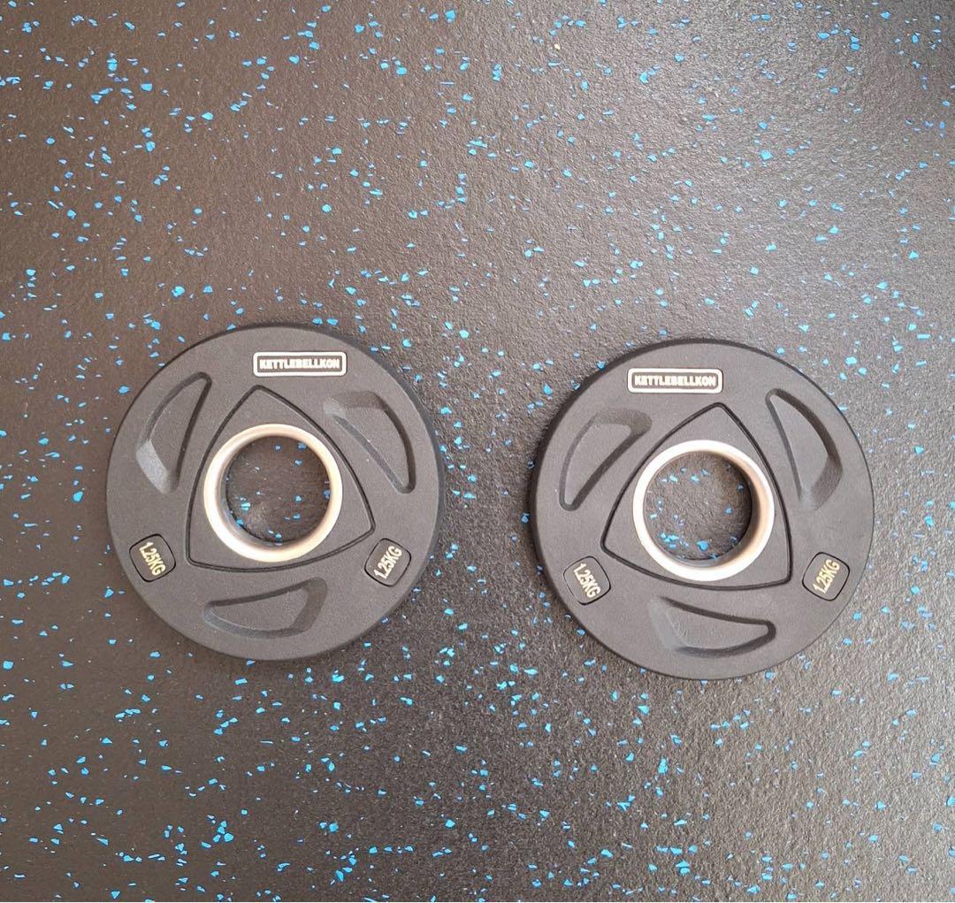 バーベルプレート ケトルベル魂 1.25㎏✖️2枚 - メルカリ