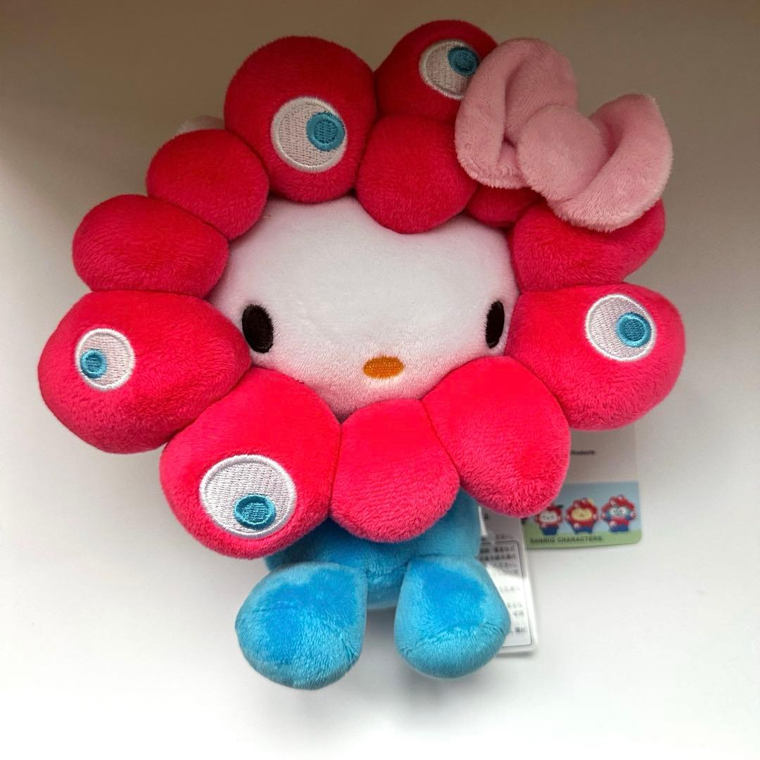 新品●大阪関西万博　キティミャクミャク　ぬいぐるみ　M EXPO2025 ミャクミャクハローキティぬいぐるみMサイズ 大阪関西万博2025限定公式