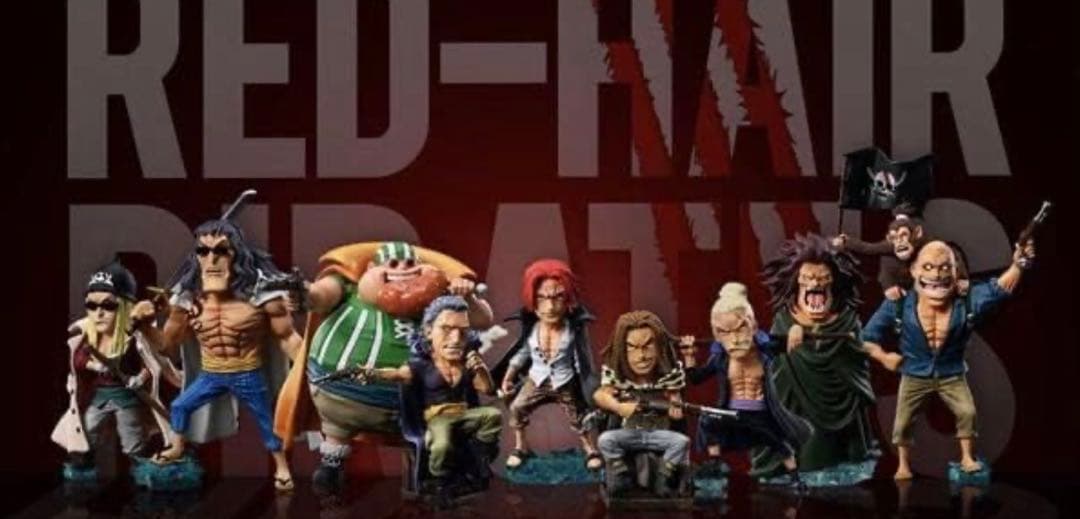 ワンピース 赤髪海賊団 YZ スタジオ フィギュア 出品7月末まで - メルカリ