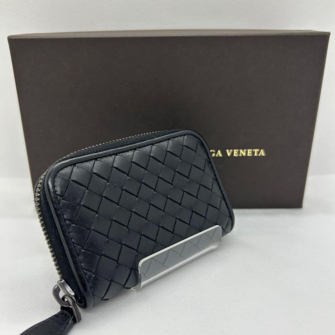 【極美品】ボッテガヴェネタ イントレチャート ケース 小銭入れ コンパクト BOTTEGA VENETA（ボッテガ・ヴェネタ） コインケース 815623 VCQC4