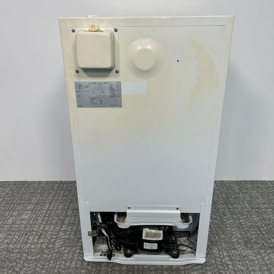 62 業務用 冷蔵ショーケース オフィスコンビニ XW-105 左右開き 小型