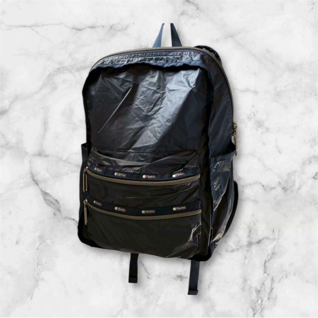 レスポートサック ネイビー 軽量 エッセンシャル バックパック