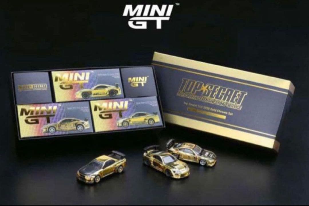ミニGT トップシークレット 東京オートサロン 2025 ゴールドクローム