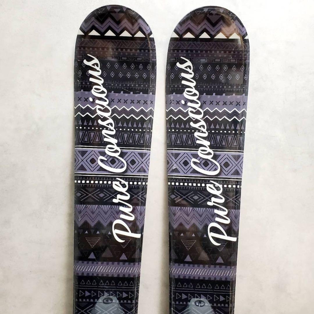 PURE CONSCIOUS ショートスキー ミッドスキー 125cm スキー板 - メルカリ