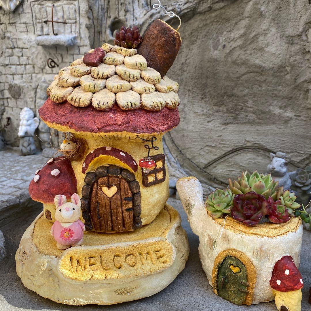 モルタルデコ モルタルハウス モルタル造形 お香皿 インテリア