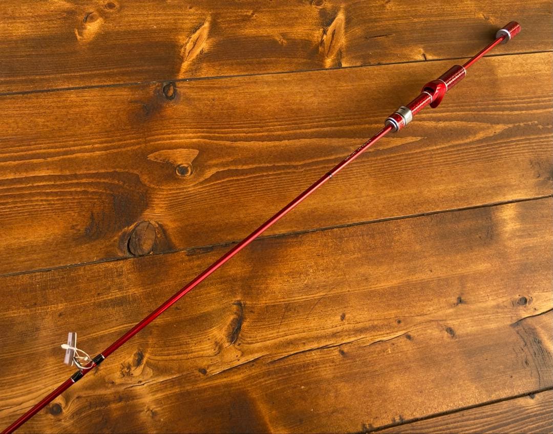 超軽量 カーボンロッド アジングロッド C612UL 6ft ベイトロッド