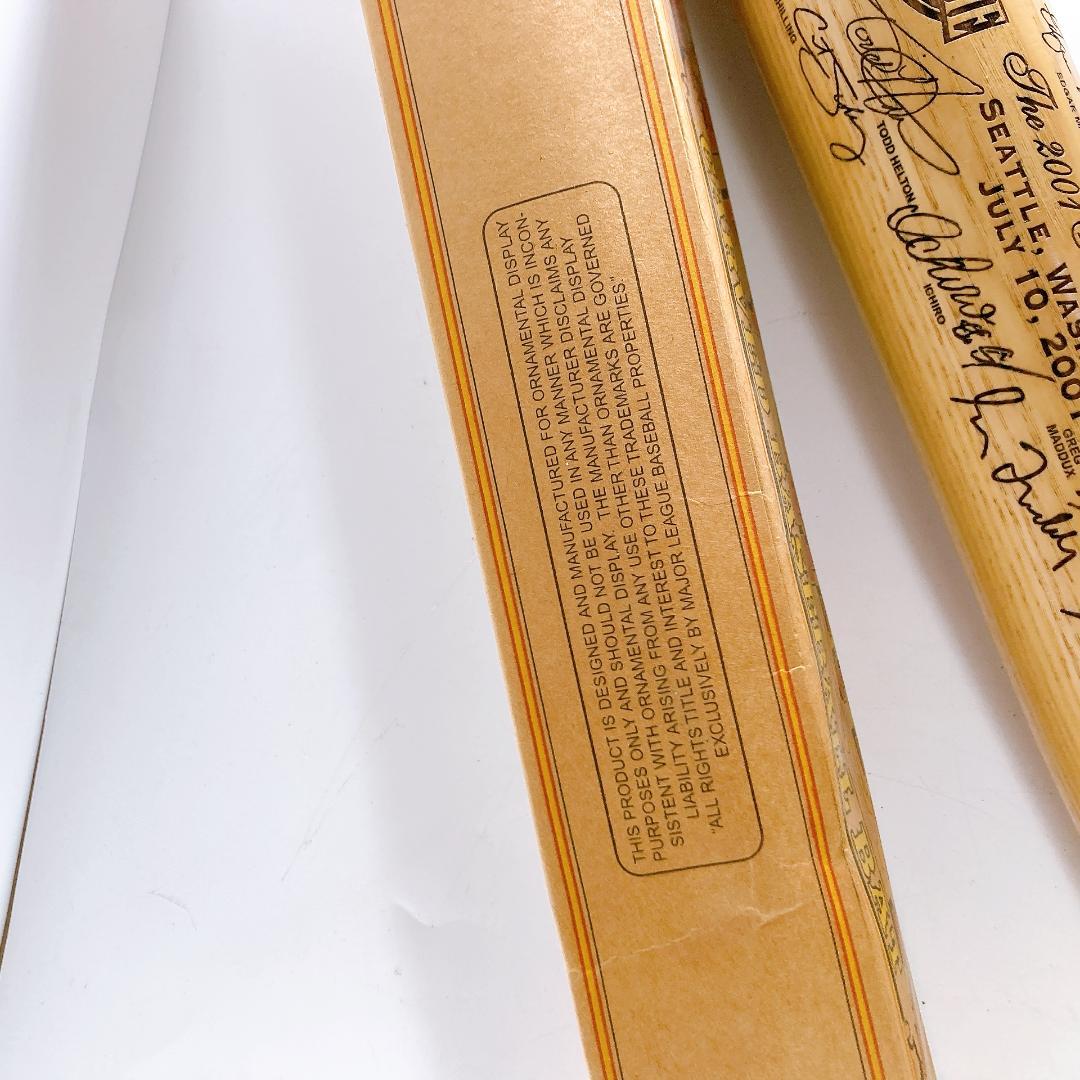 MLB オールスターゲーム 記念バット 2001 イチローサイン有り|3099