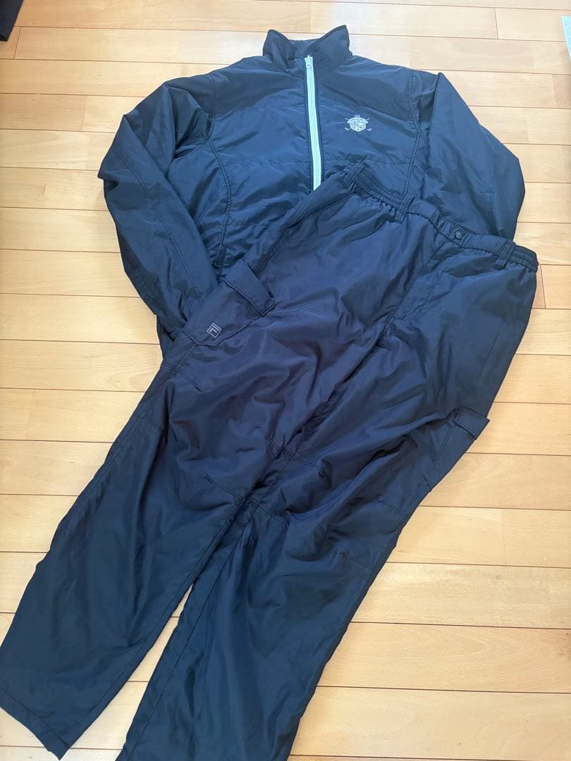 FILA GOLF ブラック　ジャケット　パンツ　セット　LLサイズ 楽天市場】フィラ ゴルフ レインウェア 上下セット（ジャケット パンツ