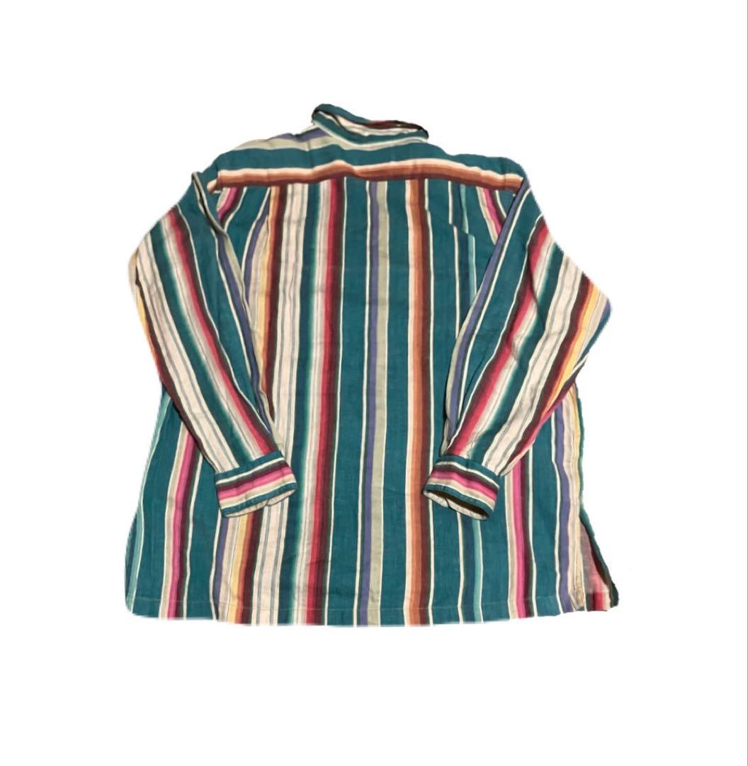 80s Ralph Lauren ネイティブ マルチカラー ストライプ シャツ - メルカリ