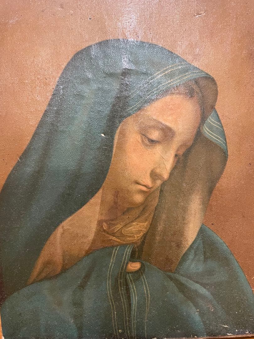 マリア様の油彩画