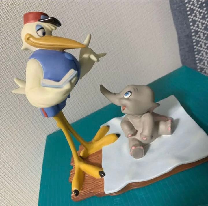 ディズニー wdcc ダンボ 喜びのかたまりダンボとコウノトリ 絶盤 廃盤