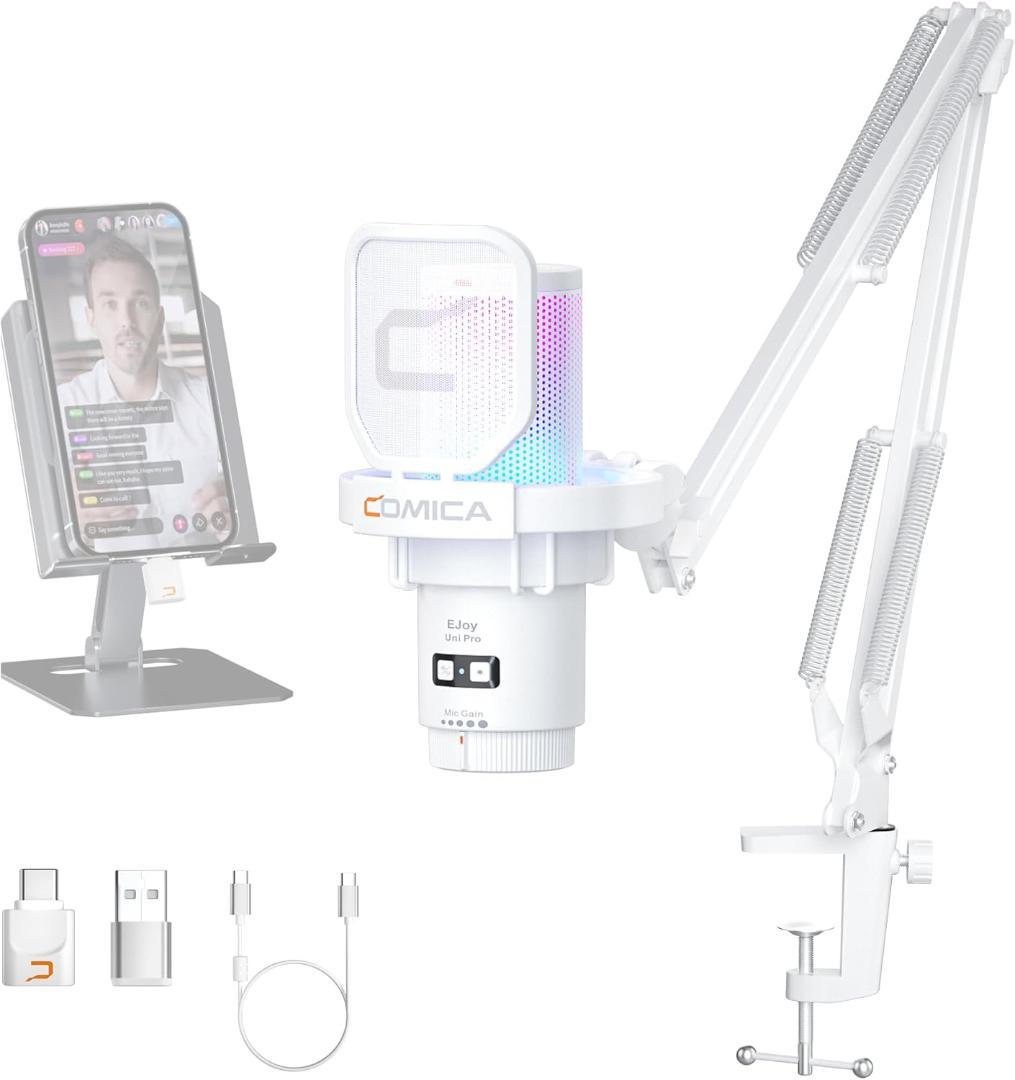 おこげ　お客様　ワイヤレスUSBコンデンサーマイク ゲーミングマイク Amazon.co.jp: ZealSound USB マイク コンデンサー マイク PC マイク