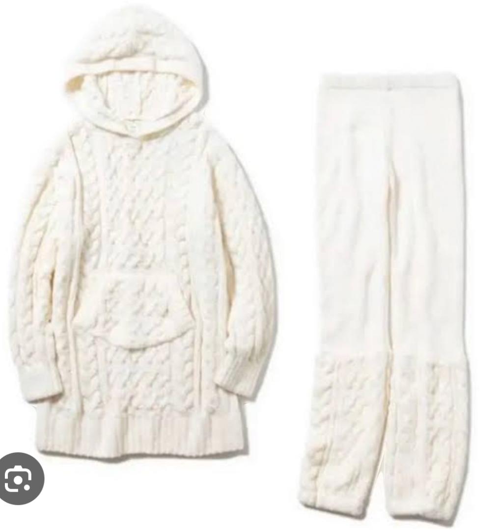 美品ジェラートピケ ⭐スフレアランビッグパーカー&レッグウォーマー