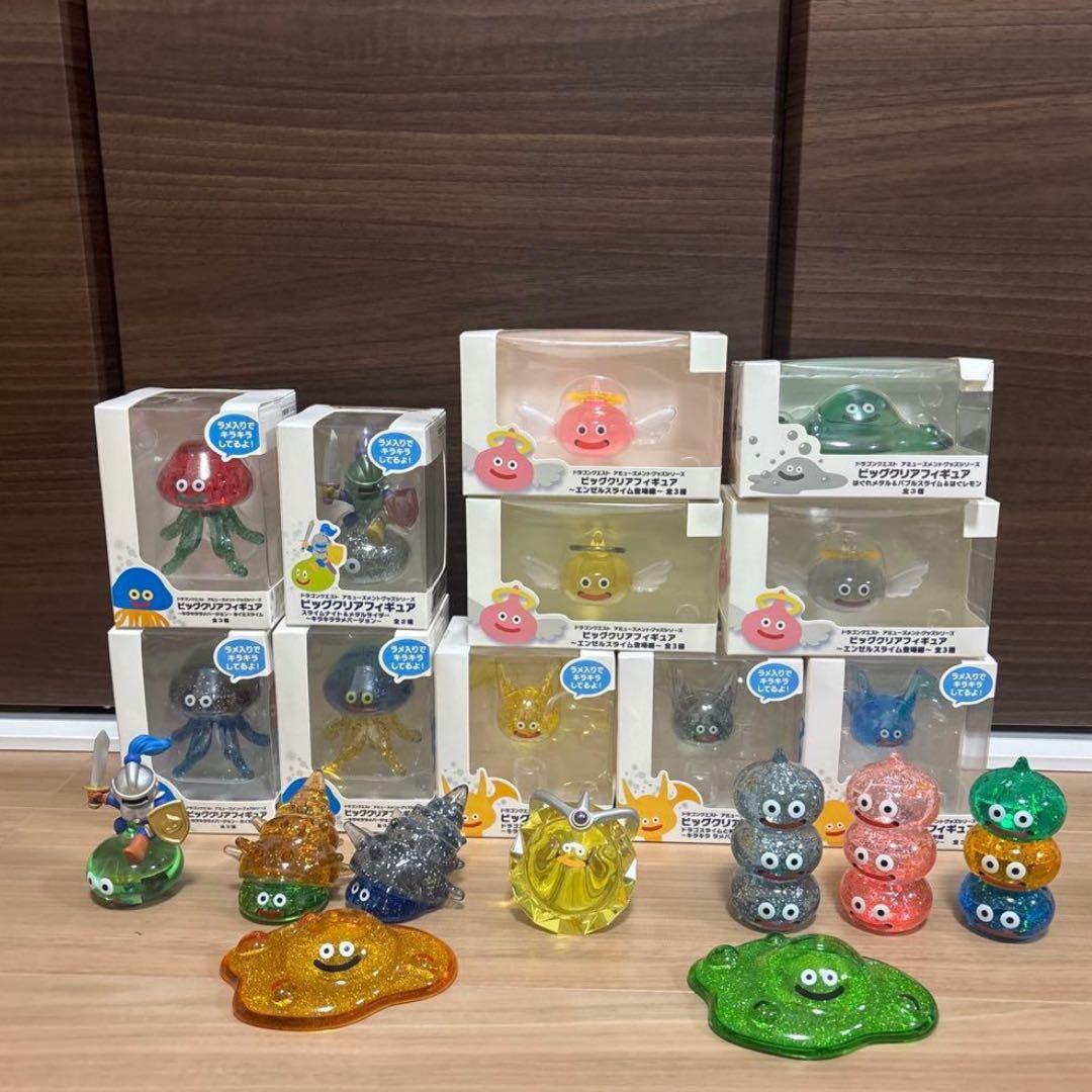 ドラゴンクエスト（ドラクエ） ビッグクリアフィギュア 20点まとめ売り