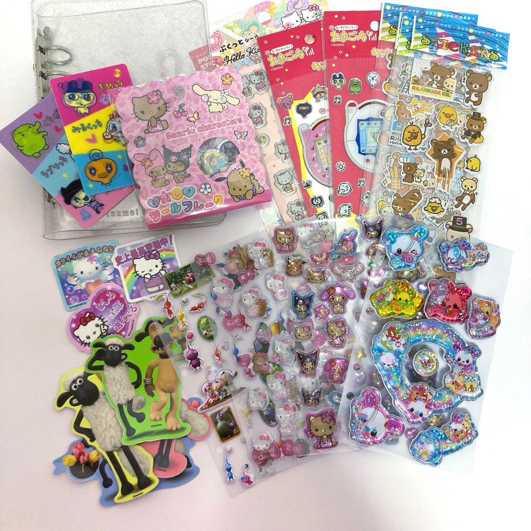 激レア/未開封多数】シール帳 完成品 まとめ売り サンリオ たまごっち