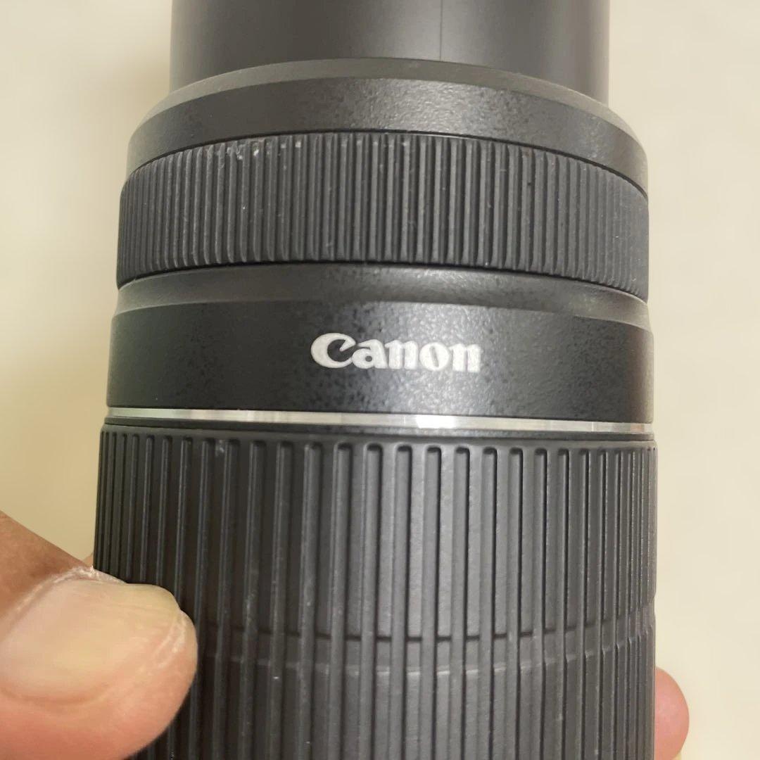 Canonズームレンズ。55〜250mm MACRO 1.1m／3.6ft