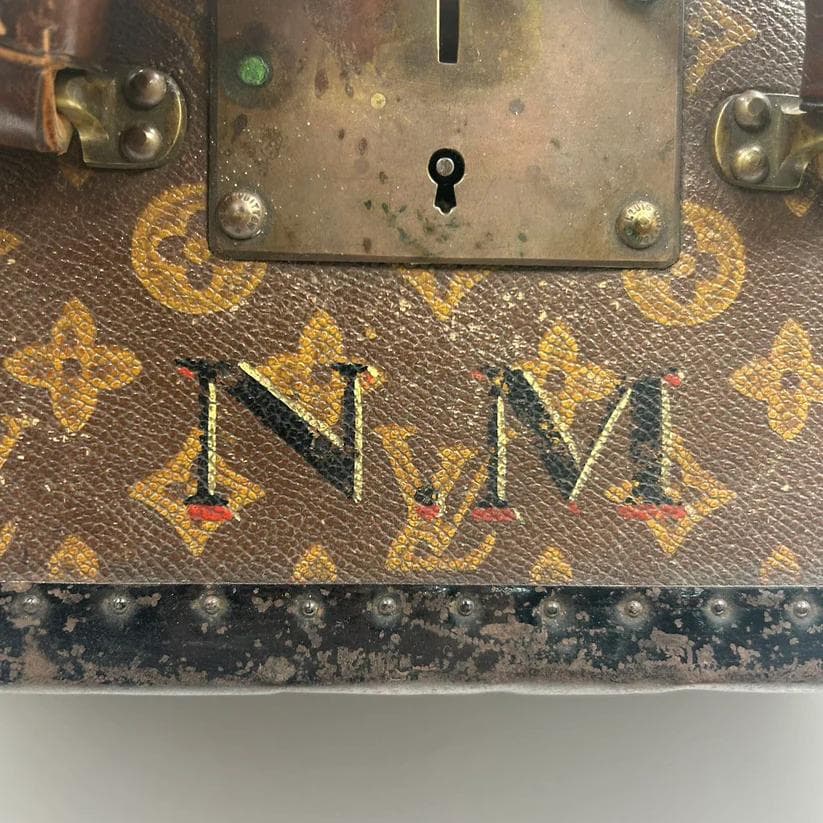 M*様 希少 LOUIS VUITTON ヴィトン トランク ヴィンテージ モノ - メルカリ