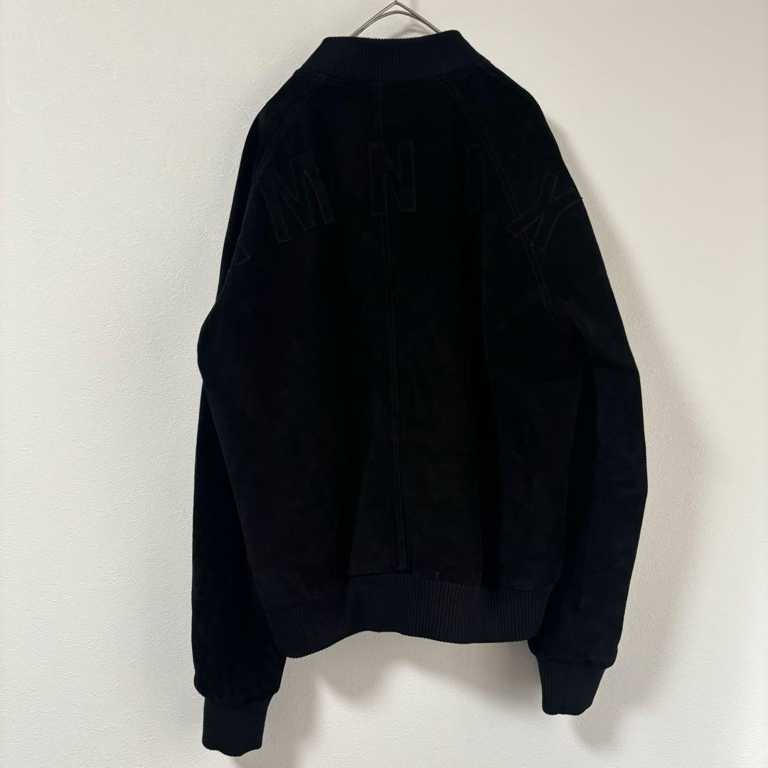 平本蓮着用✨amnjx RIZIN レザージャケット 牛革 MA-1 L 黒 - メルカリ