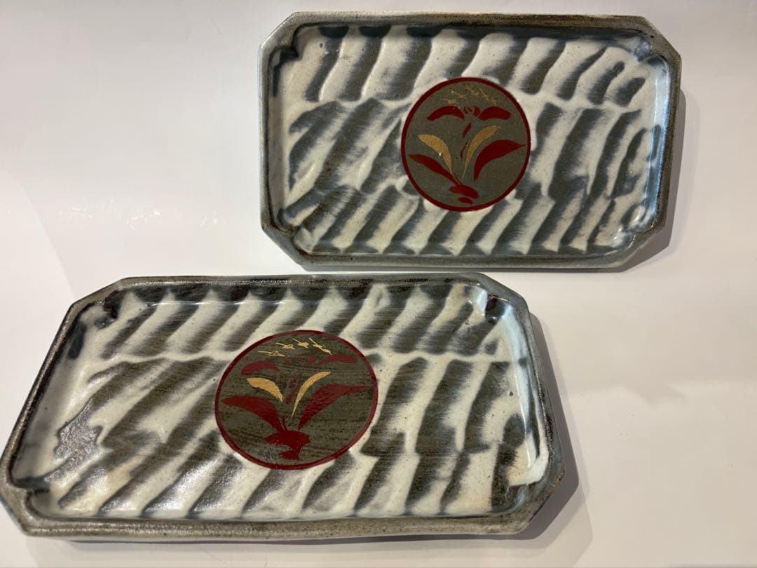 松崎健　長皿　2客　未使用品 松崎健 長皿 2客 未使用品 - メルカリ