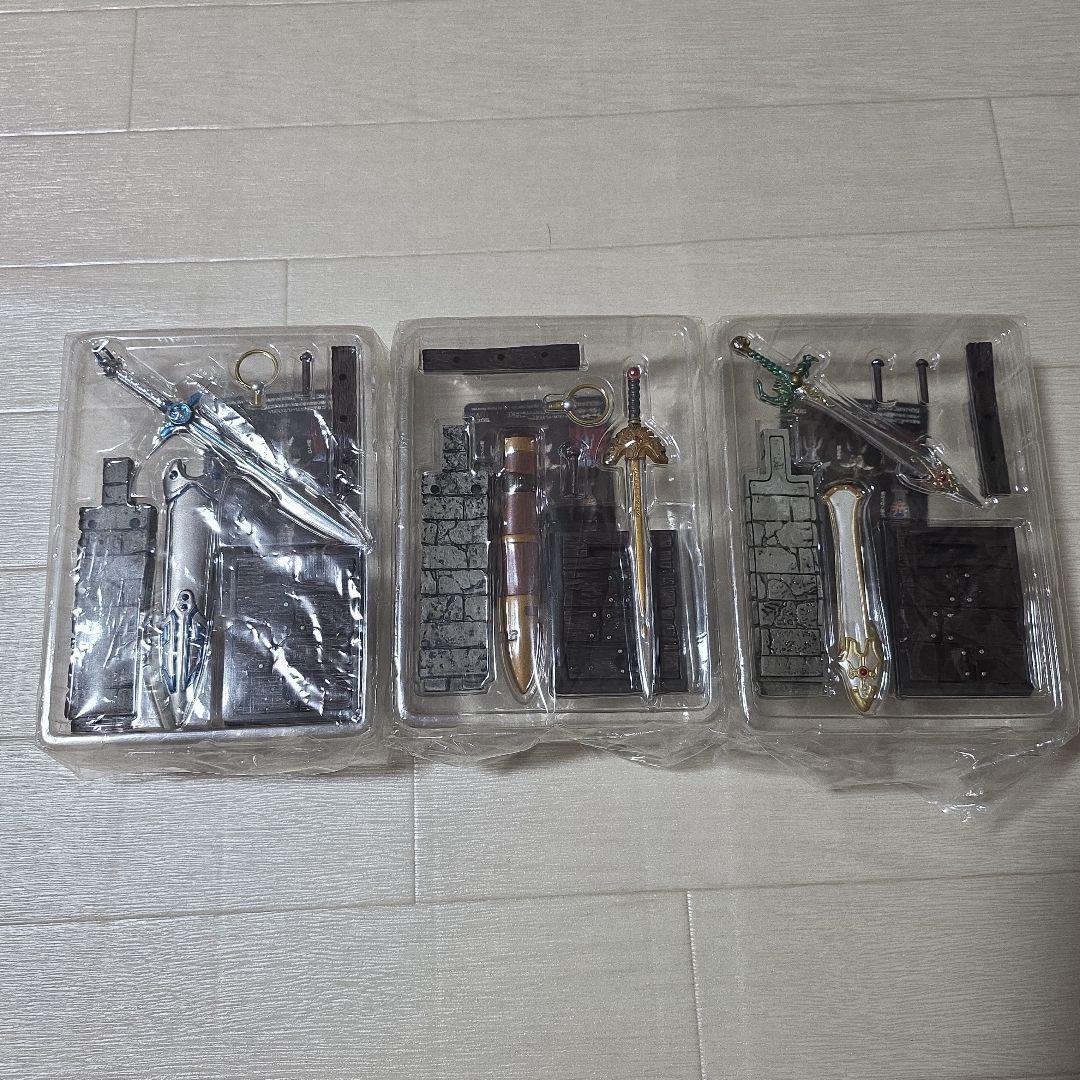 ドラゴンクエスト　レジェンド　アイテムズ　ギャラリー　シークレット　メッキ　3種 ドラゴンクエスト レジェンドアイテムズギャラリー シークレット ロト