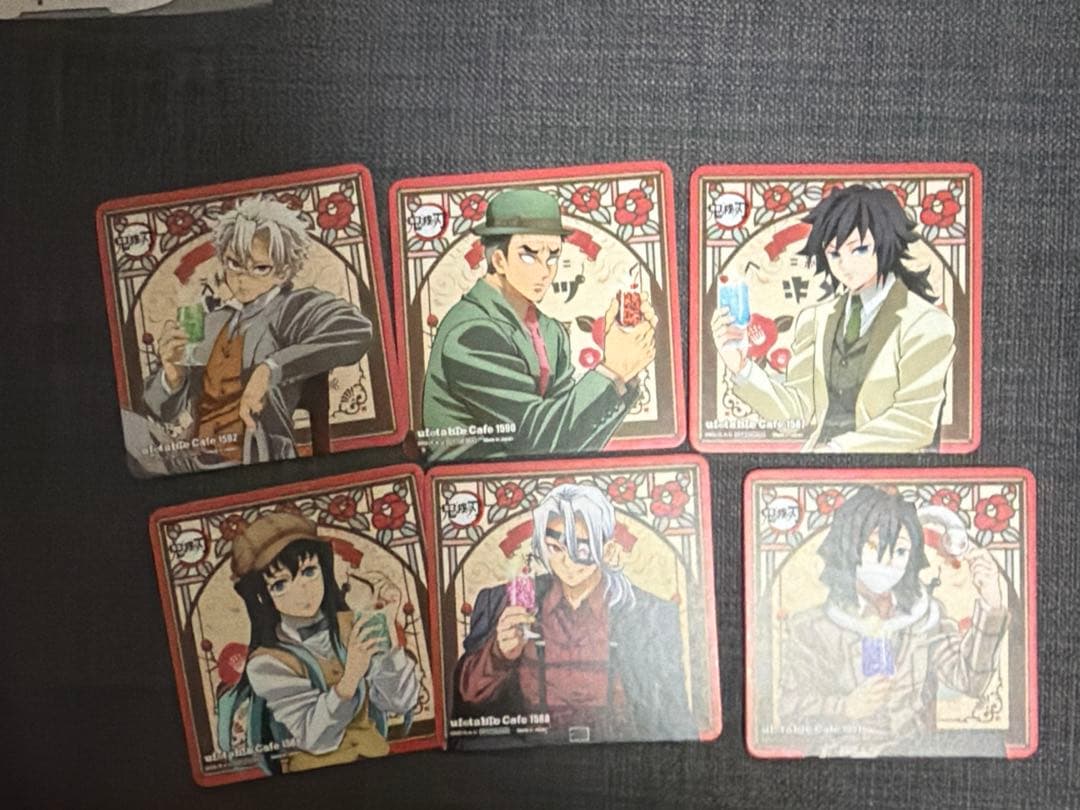 鬼滅の刃 AGF 2024 TOGO 純喫茶 コースター コンプセット アニメ「鬼滅の刃」AGF2024 出展決定 | ufotable