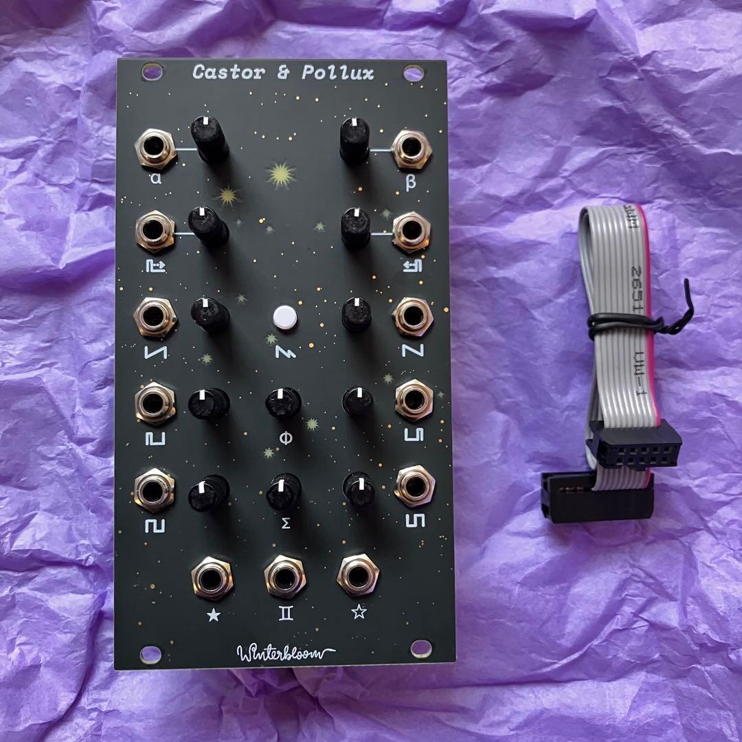 Winterbloom Castor & Pollux Ｖ1モジュラーシンセ Castor & Pollux(demo) – beatsville
