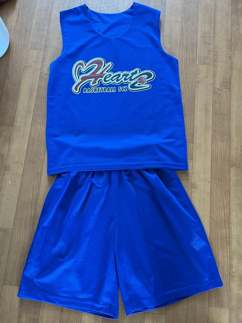バスケットボール ハーツ ユニフォーム 160㎝ - メルカリ