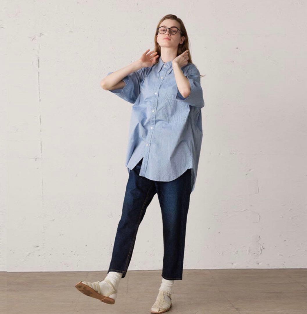 新品タグ付】 MidiUmi ミディウミ 8分丈デニムパンツ (4/5丈) - メルカリ