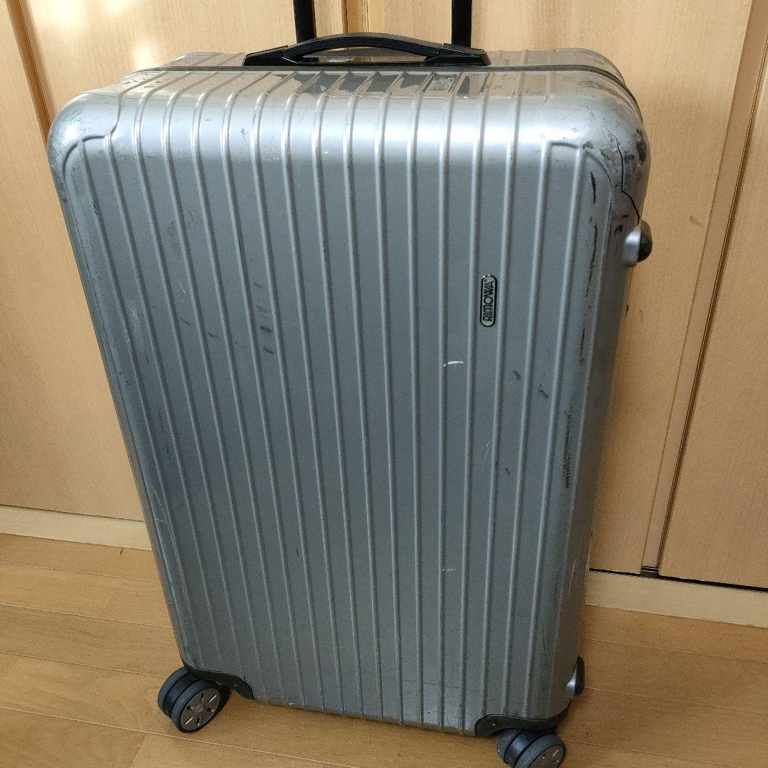 リモワ　サルサ　82L 　シルバー　4輪 グレー　スーツケース　TSA 大容量 5-10泊] リモワ トパーズ 82L シルバー 4輪 RIMOWA TOPAS MULTIWHEEL