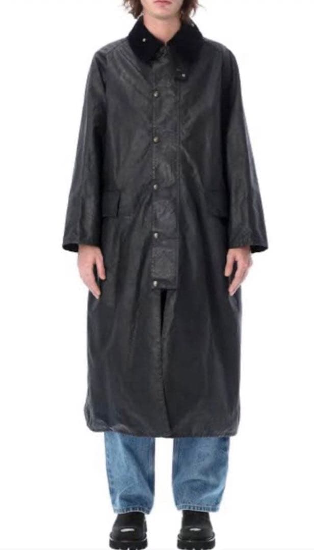 超美品 マルジェラ ワックスコート トレンチコート 松田翔太着 松田翔太が纏うメゾン マルジェラ。浸色のポートレート | UOMO