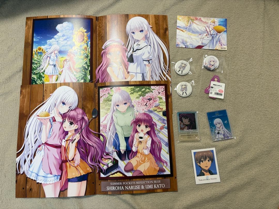 summerpockets サマポケ 鳴瀬しろは & 加藤うみ 10点セット - メルカリ