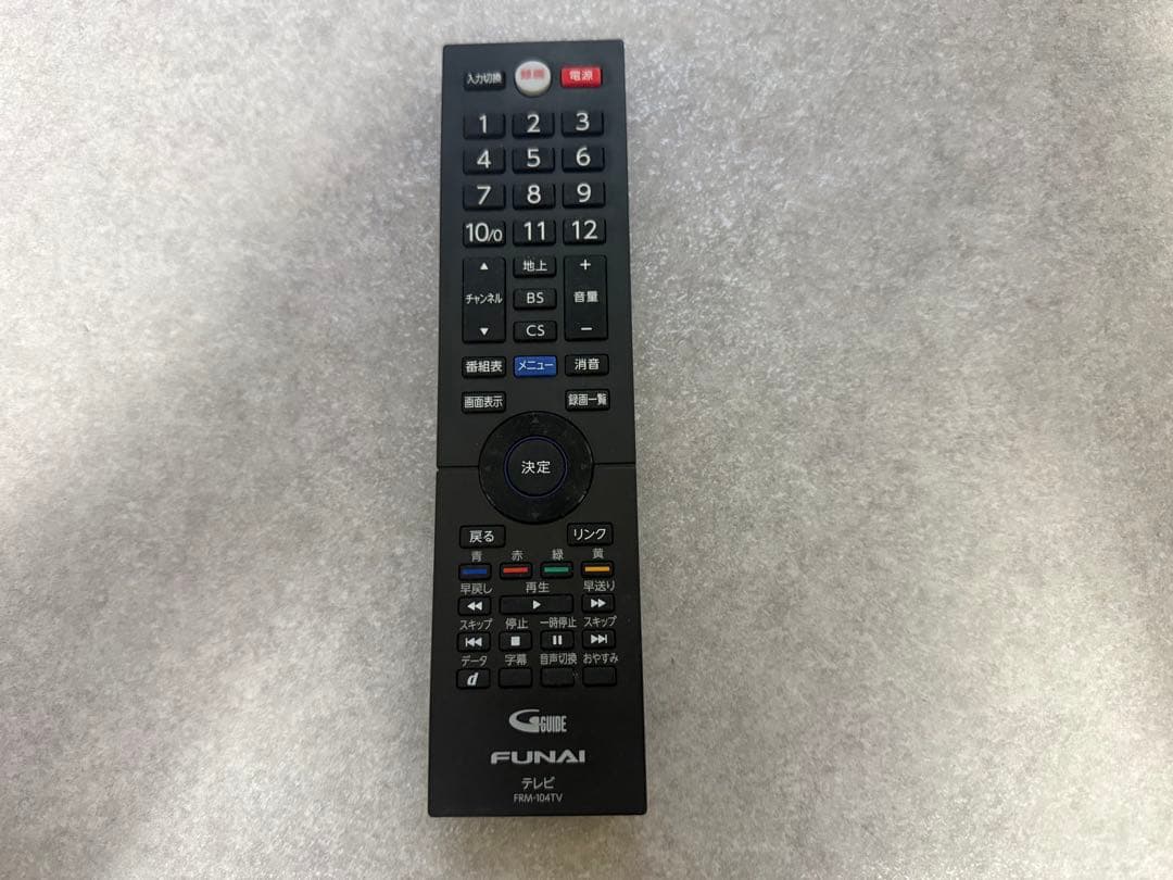 液晶テレビ FUNAI フナイ 43型 FL-43U3040 B-CASカード付 - メルカリ