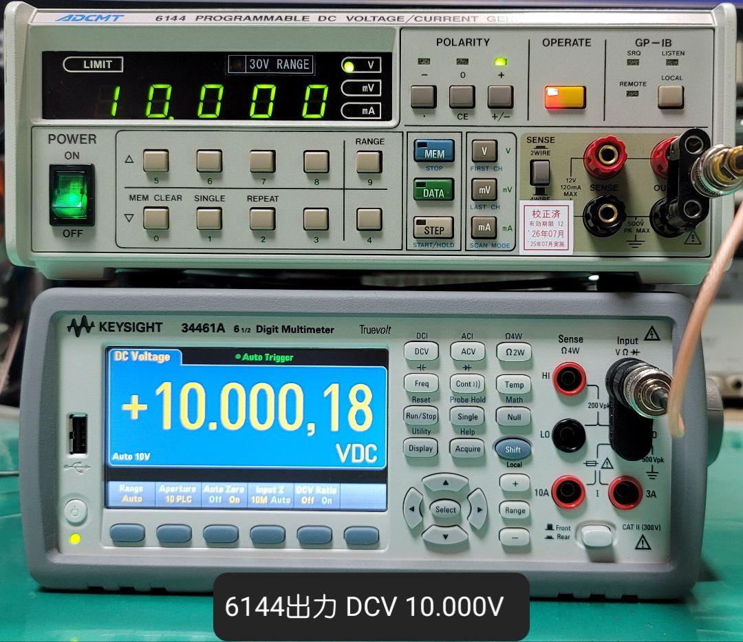 ADVANTEST プログラマブル 直流電圧/電流発生器