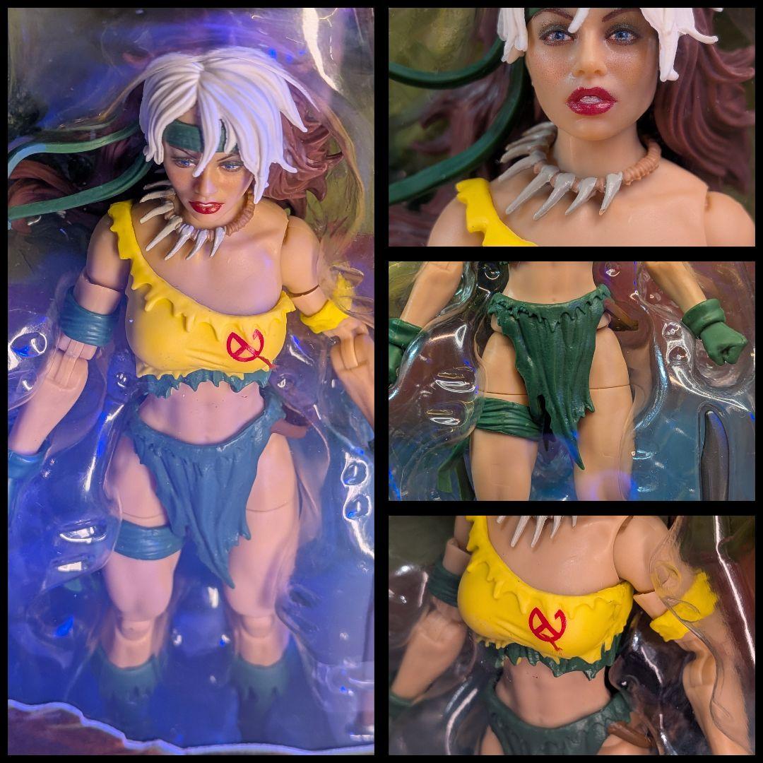 未使用未開封 マーベルレジェンズ サベージランド3パックローグ、サウロン、シャナ