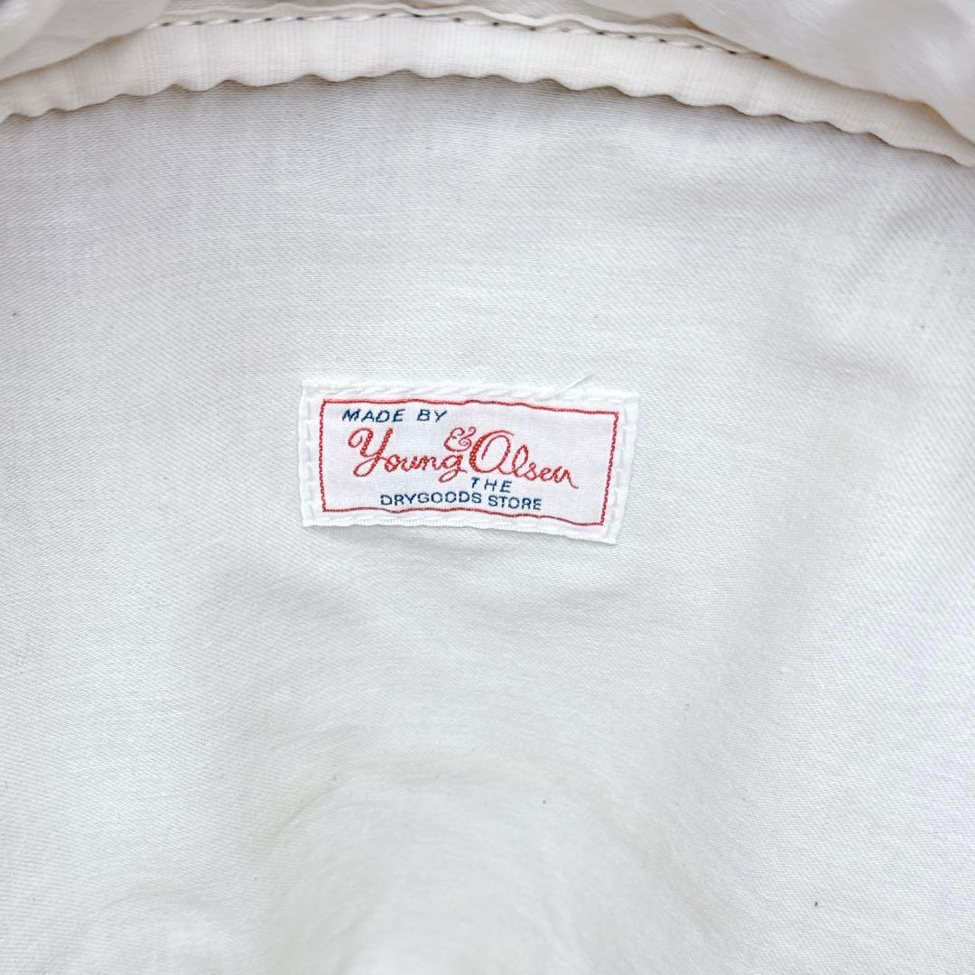 24時間以内発送】ヤングアンドオルセン キャメル ボストンバッグ