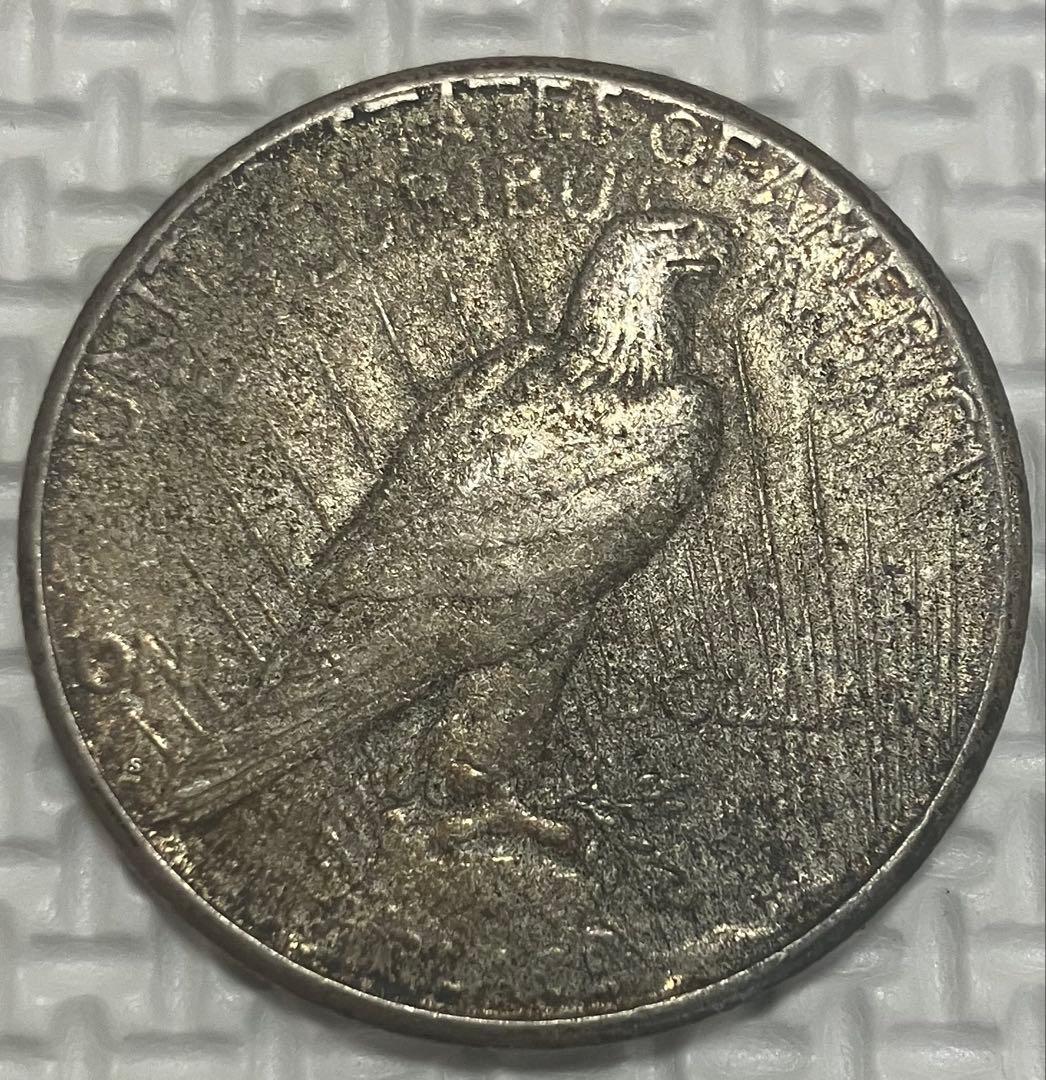 1922年 ピースダラー 銀貨 米国 1ドル銀貨 シルバー コイン - メルカリ