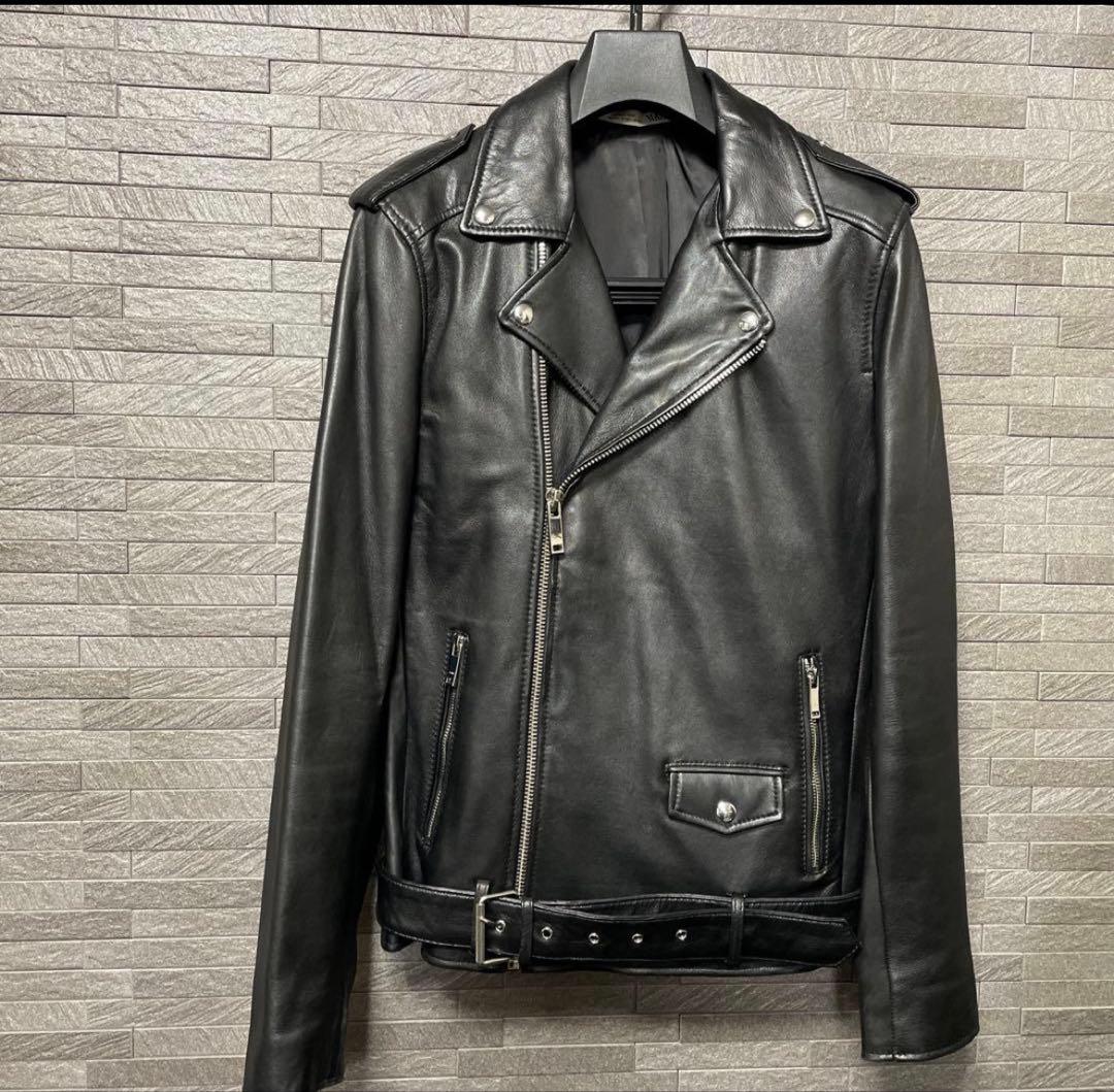 ZARA リアルレザー　本革　ライダースジャケット ZARA ザラ リアルレザー 本革 レザー ライダースジャケット新品未使用