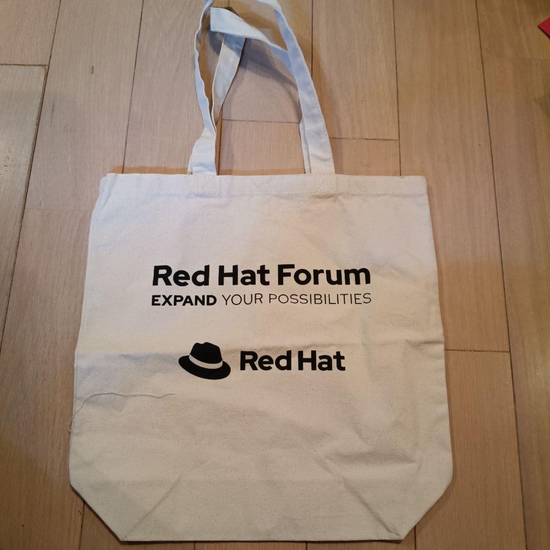 レッドハット NEC RedHat ノベルティ 非売品 トートバッグ - メルカリ