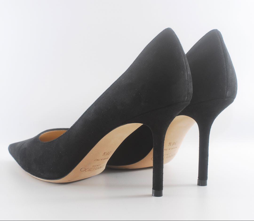 美品＊JIMMY CHOO＊ジミーチュウ＊23.5cm＊スエード＊ヒール