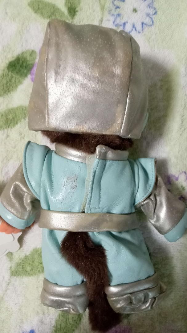 【廃盤】モンチッチ 宇宙服 30周年記念 男女2体セット【難あり】