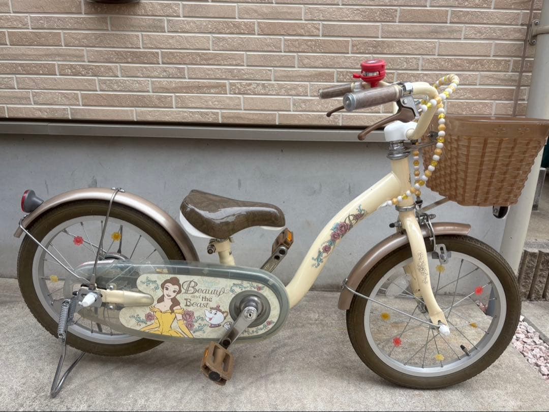 ☆トイザらス 美女と野獣 ベル 自転車☆ - メルカリ