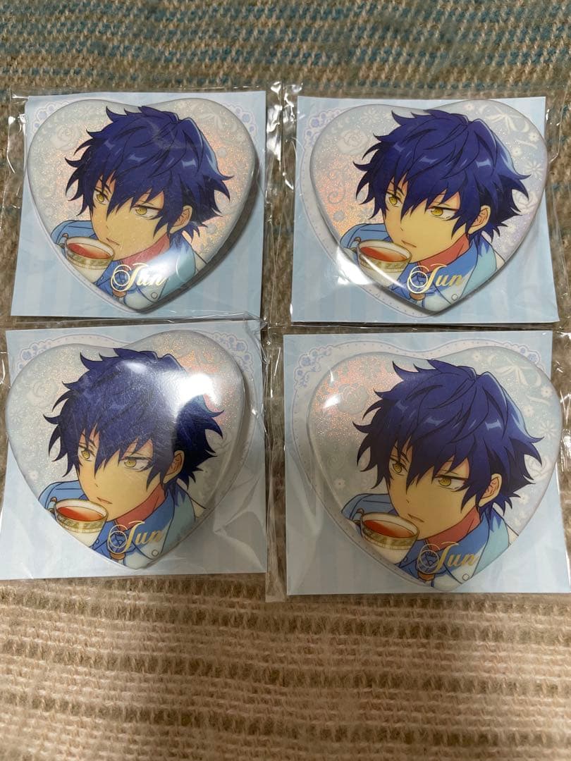 あんさんぶるスターズ 誓約ハート缶バッジ 漣ジュン - メルカリ