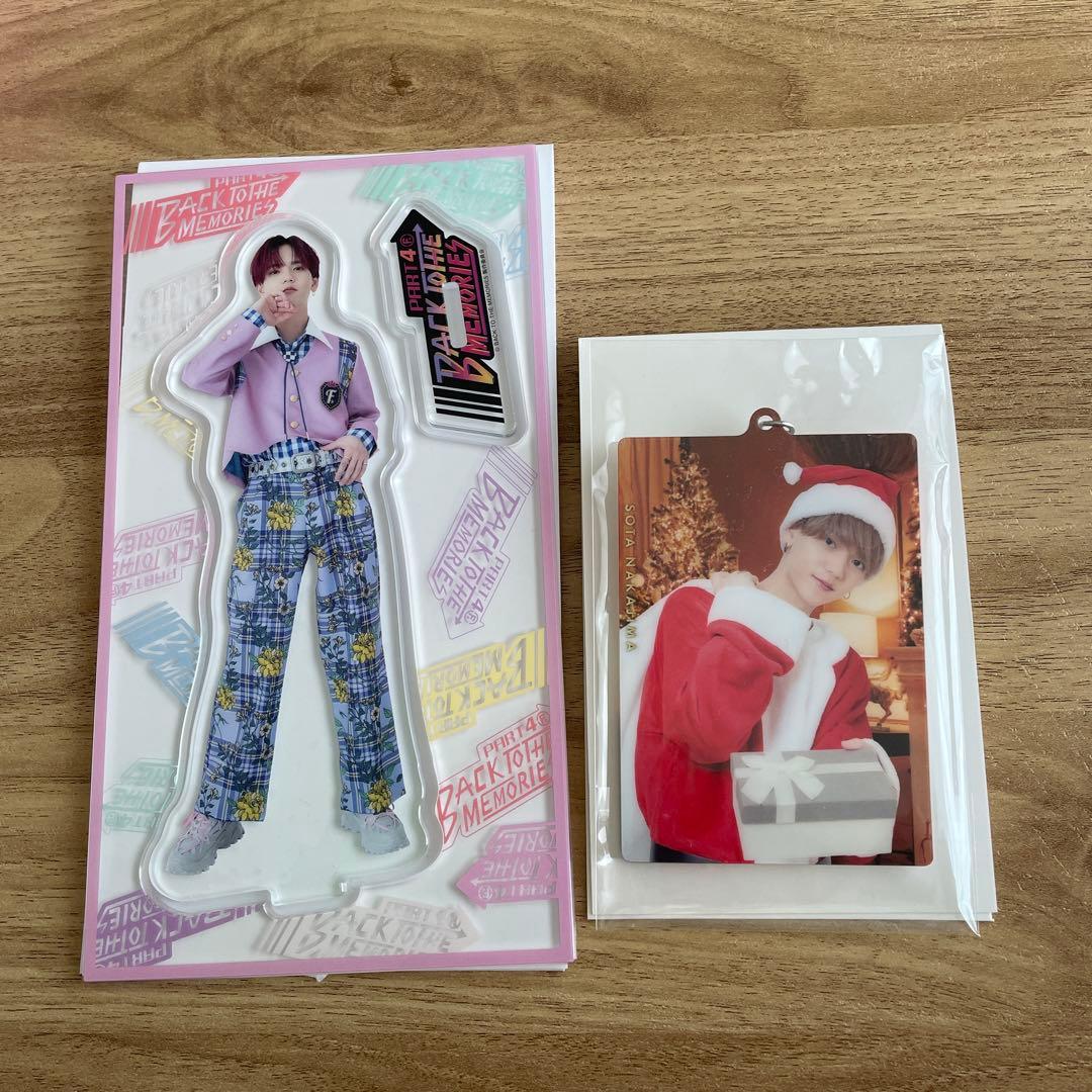 FANTASTICS 中島 颯太 アクリルスタンド ＆ キーホルダーまとめ売り