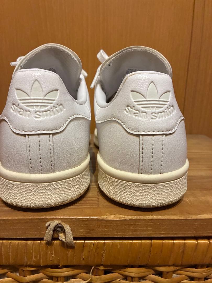 adidas スタンスミス ホワイト スパイクレスゴルフシューズ 26.5cm