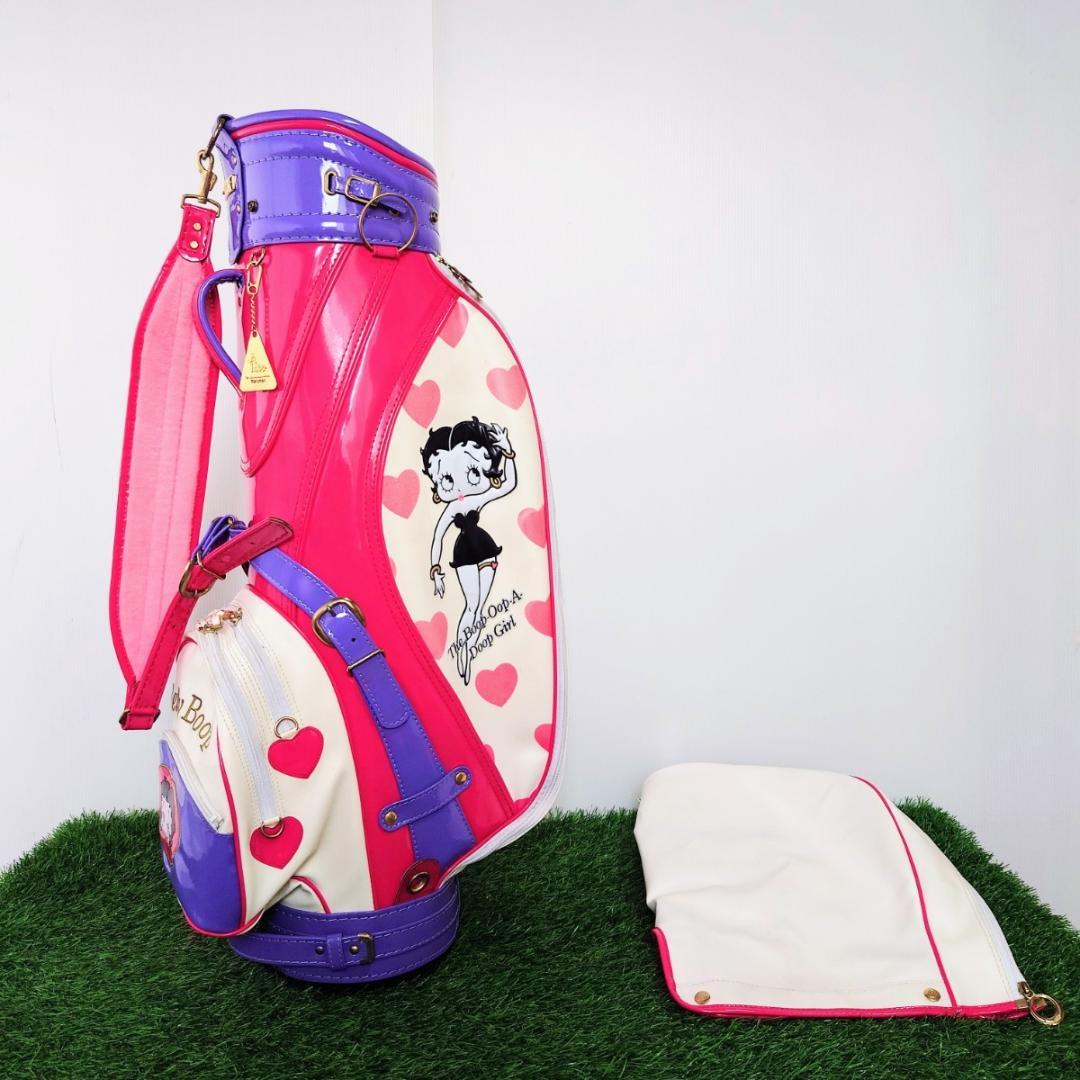Betty Boop キャディバッグ 3分割 口枠周約68cm MARUMAN - メルカリ