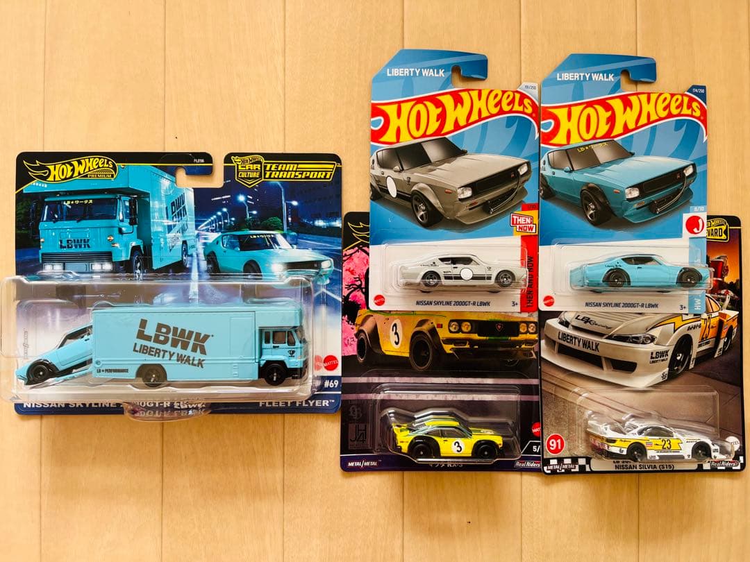 ホットウィール チームトランスポート リバティーウォークセット LBWK