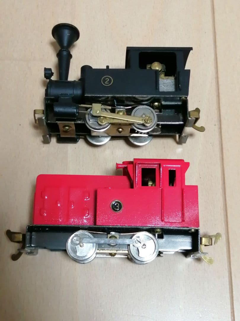 骨董HOゲージ つぼみ堂 蒸気機関車＆ディーゼル＋貨車２両 美品 Yahoo!オークション -「つぼみ堂」(鉄道模型) の落札相場・落札価格